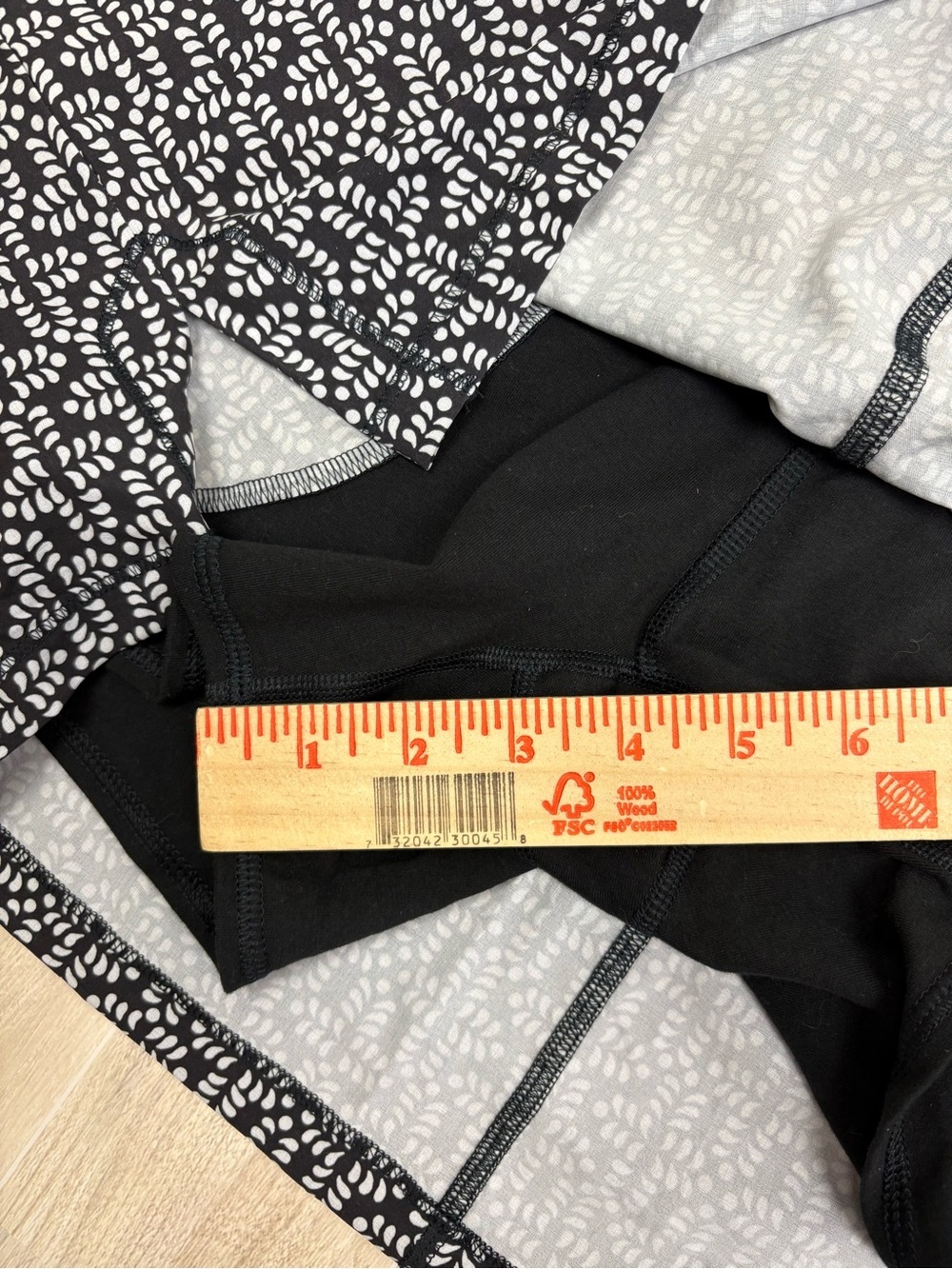 Talbots B&W Skort w/ Zip Pockets Size Large EUC Preppy Weekend Vacation Beach - Picture 8 of 10